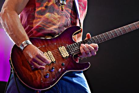 Steve Morse, Montreal July 28, 2007. Photo: Nick Soveiko.