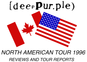 Deep Purple North American Tour 1996