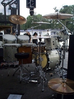 Paice's drums