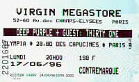 Paris ticket