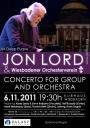 Jon Lord in Wiesbaden 2011-11-06 poster