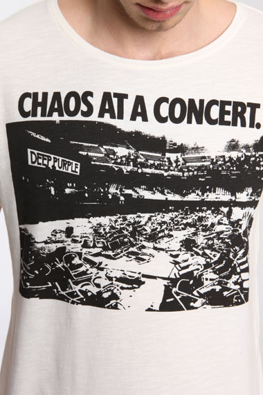 Chaos At A Concert t-shirt; image courtesy of Urban Outfitters UK