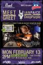 Ian Paice drum clinic flyer, Feb 13, 2012