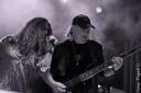 Roger Glover and Robby Thomas Walsh, Pratteln, March 21 2012; photo courtesy of Seher Cosgun