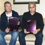 Ian & Ian with signed copies of Clasiic Rock special edition