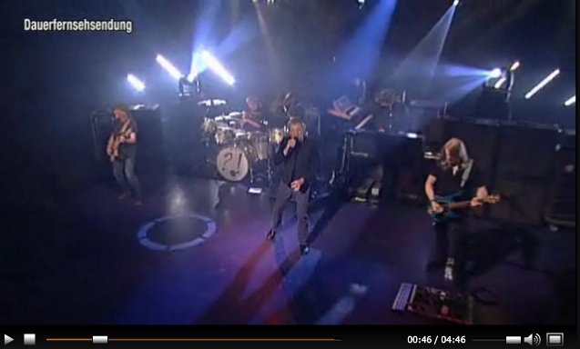 Deep Purple live at TV Total, Apr 24 2013