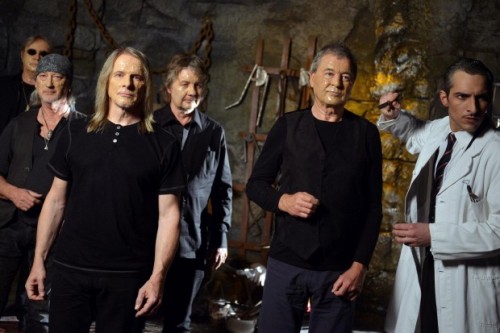 Deep Purple shooting promo video for Vinvent Price in Berlin Dungeon