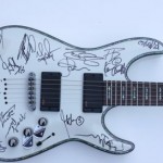 Guitar signed by GH