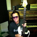 Glenn Hughes in the studio, December 2013; photo courtesy of GlennHughes.com