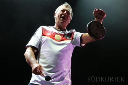 Ian Gillan at the Hohentwiel Festival in Singen, July 21, 2014; photo: SÜDKURIER