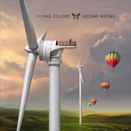 Flying Colors - Second Nature cover art; image courtesy of Mascot Label Group