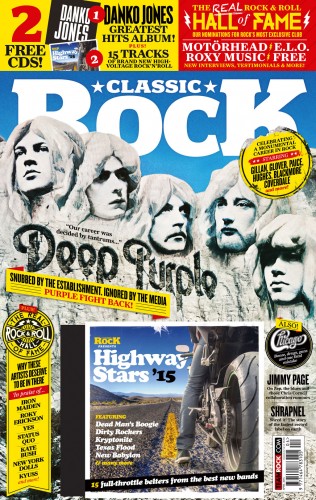 Classic Rock magazine cover, April 2015