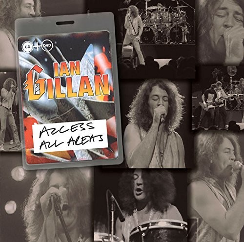 Gillan: Acess All Areas CD/DVD cover