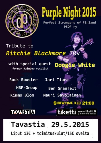 Purple Night 2015 poster