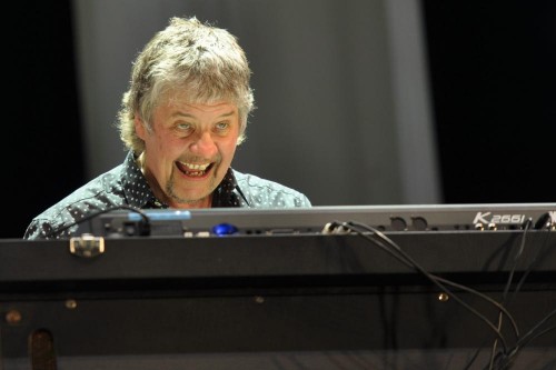 Don Airey enjoying Bluesfest; Ottawa, July 18 2015; photo © Nick Soveiko cc-by-nc-sa