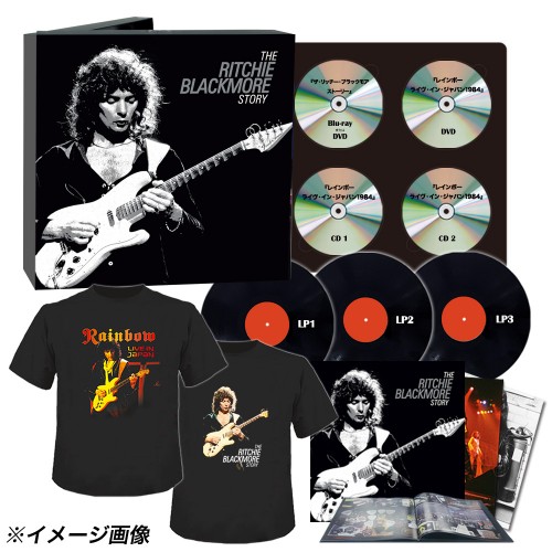 The Ricthie Blackmore Story Japanese limited edition; image courtesy of Ward Records