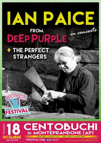 Ian Paice at 17festival flyer