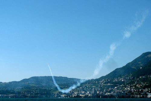 Lake Geneva flyby; photo © 2016 Axel Dauer