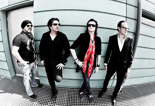 Black Country Communion in 2012; © Christie Goodwin, photo courtesy of Noble PR