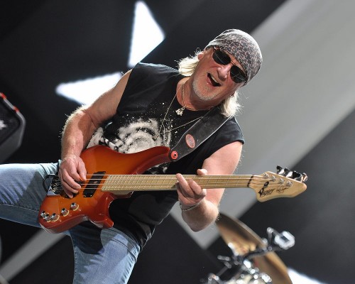 Roger Glover enjoying Bluesfest; Ottawa, July 18 2015; photo © Nick Soveiko cc-by-nc-sa