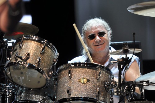 Ian Paice enjoying Bluesfest; Ottawa, July 18 2015; photo © Nick Soveiko cc-by-nc-sa