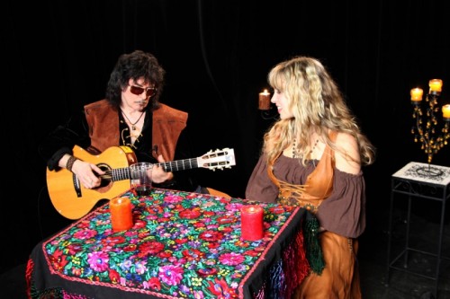 Ritchie Blackmore and Candice Night; photo courtesy of Frontiers Records