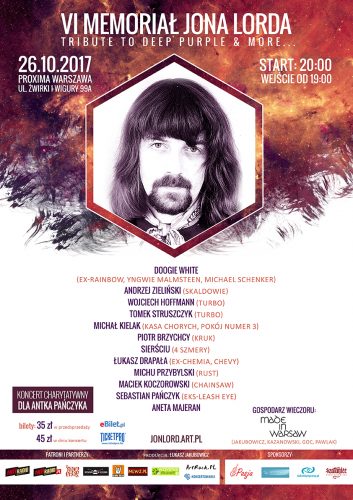 2017 Jon Lord memorial concert in Warsaw