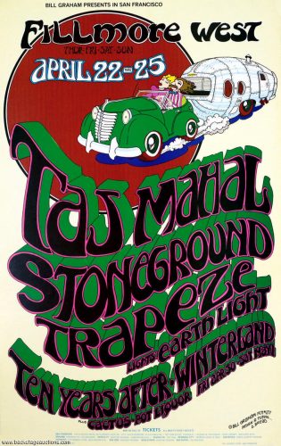 1971 Trapeze poster