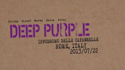 deep purple live in rome 2013 artwork