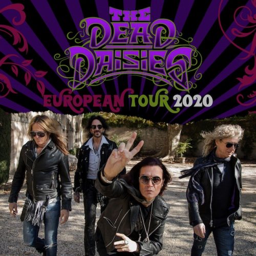 dead daisies european tour poster 2020