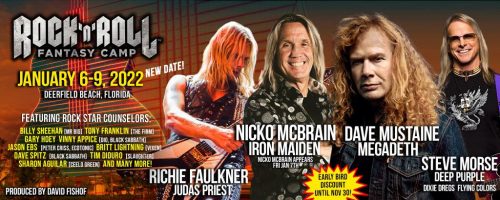 florida jan 2022 rocknroll fantasy camp with steve morse