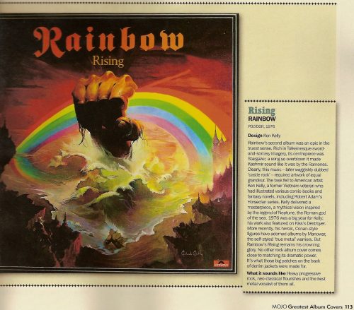 Mojo 2007 Rainbow Rising album cover