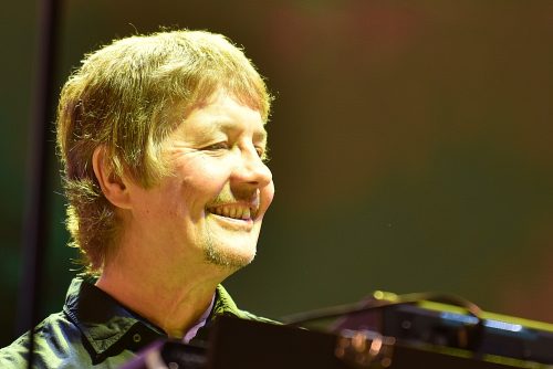 Don Airey on stage with Deep Purple, Pittsburgh, PA, September 1, 2017; photo © Nick Soveiko cc-by-sa