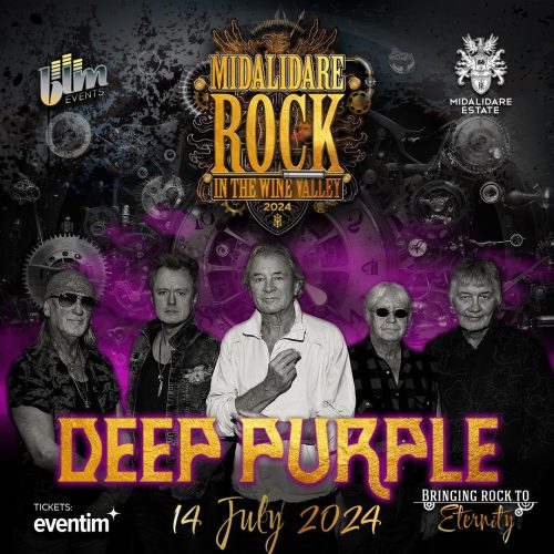 Deep Purple at Midaladare Rock poster