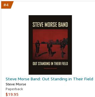 steve morse transcription book in amazon bestellers list