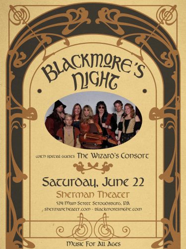 Blackmores Night 20240622 concert flyer