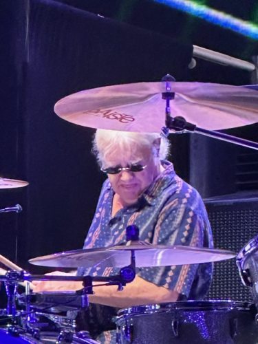 Ian Paice; Atlantic City, August 30, 2024; Photo: Yoko Shimamoto