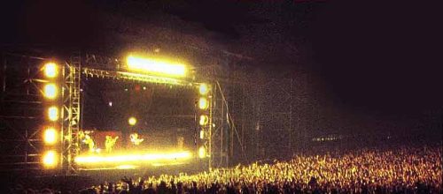 knebworth 1985 stage night