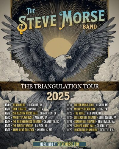 steve morse band 2025-10 tour flyer