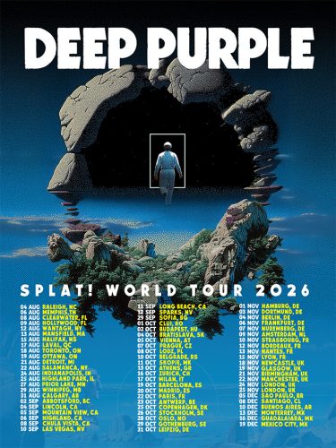 deep purple spat world tour poster