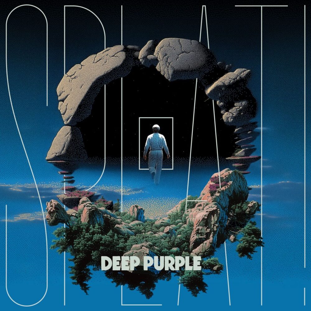 deep purple splat cover art
